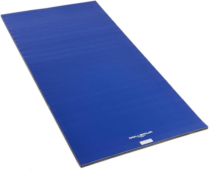 Dollamur 5'x10'x1.25" Wrestling Mat, Black, Workout, Exercise, Gymnastics, Yoga