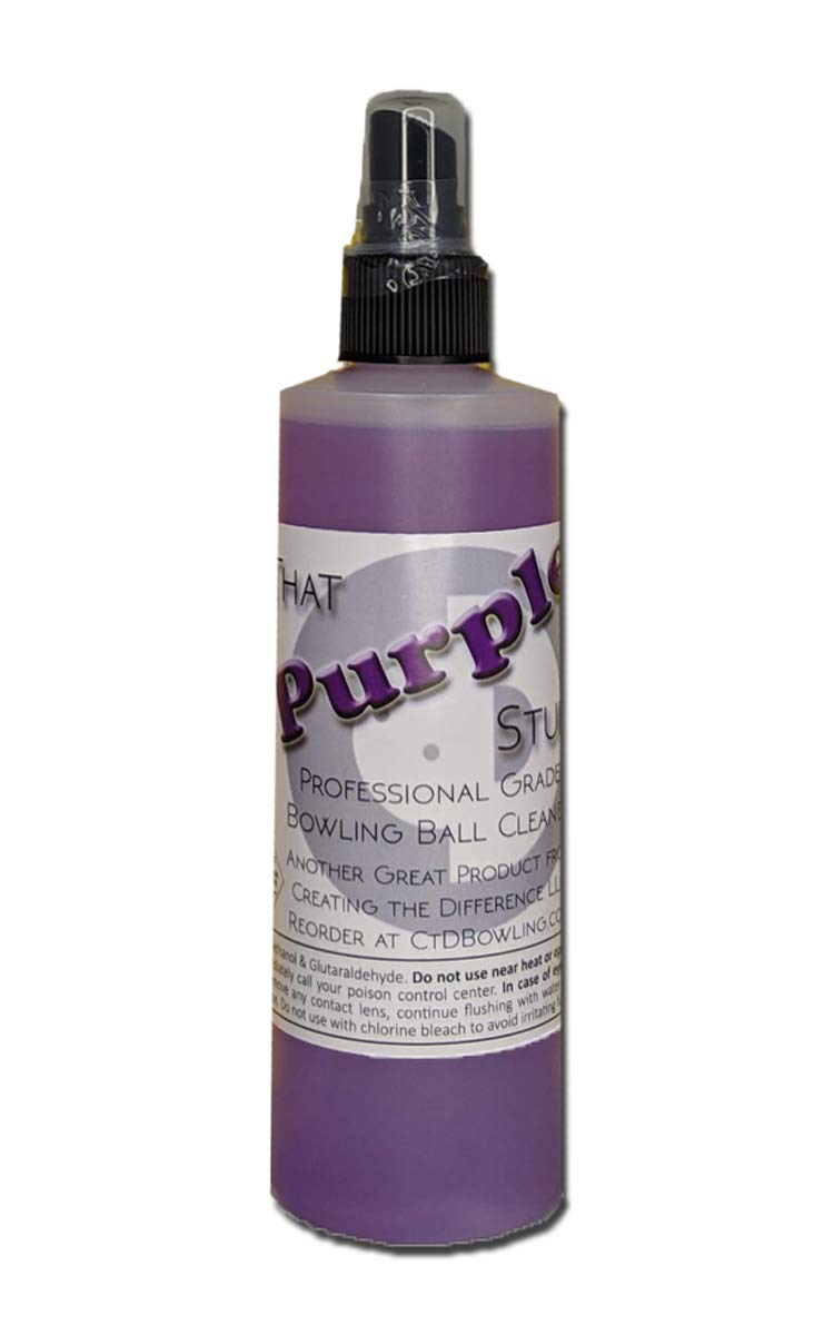 Creating the Difference That Purple Stuff Bowling Ball Cleaner (8 oz Spray) - front