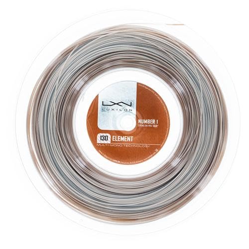 Luxilon Element 125 Tennis String, 16L 1.25mm, 200m Reel, Bronze - alternate view 1