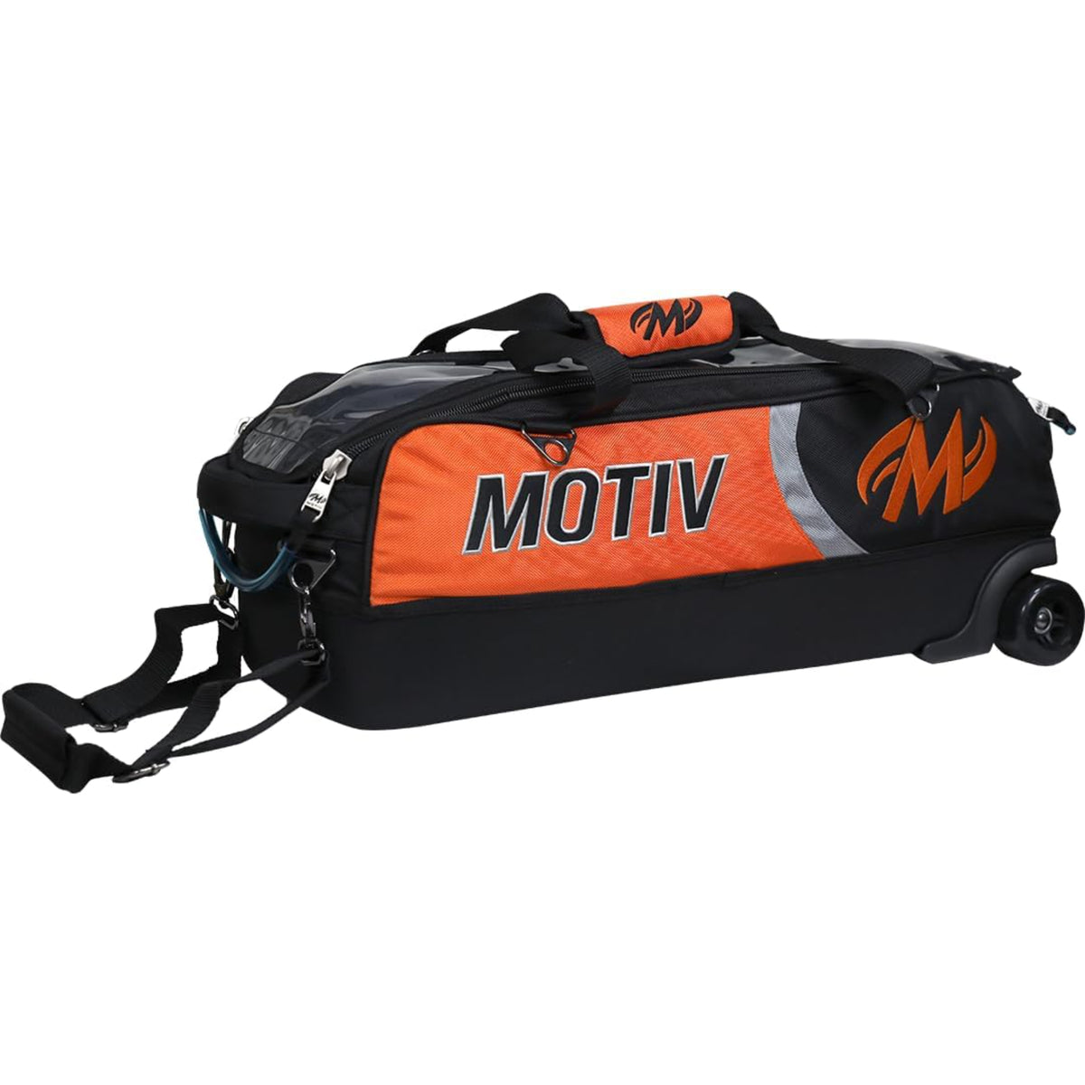 MOTIV Apex 3-Ball Slim Roller Bowling Bag | Compact Gear Transport