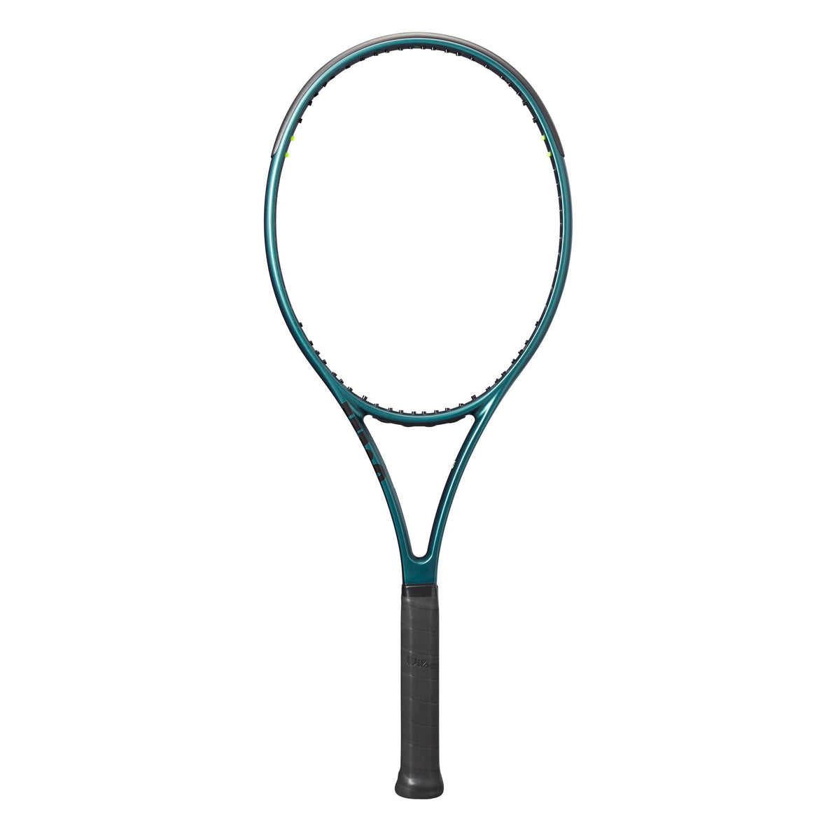 Wilson Blade 104 V9 Tennis Racket, Unstrung in Emerald Green - main view
