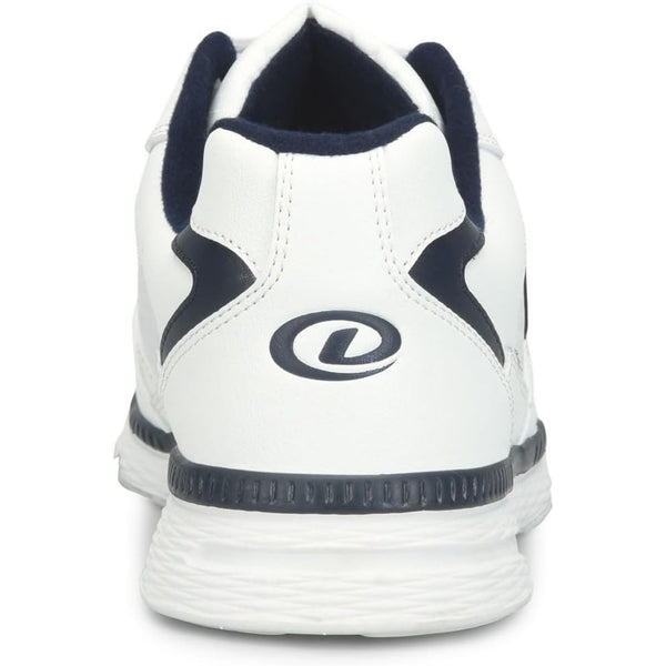 Dexter Mens Ricky V White Blue Bowling Shoes