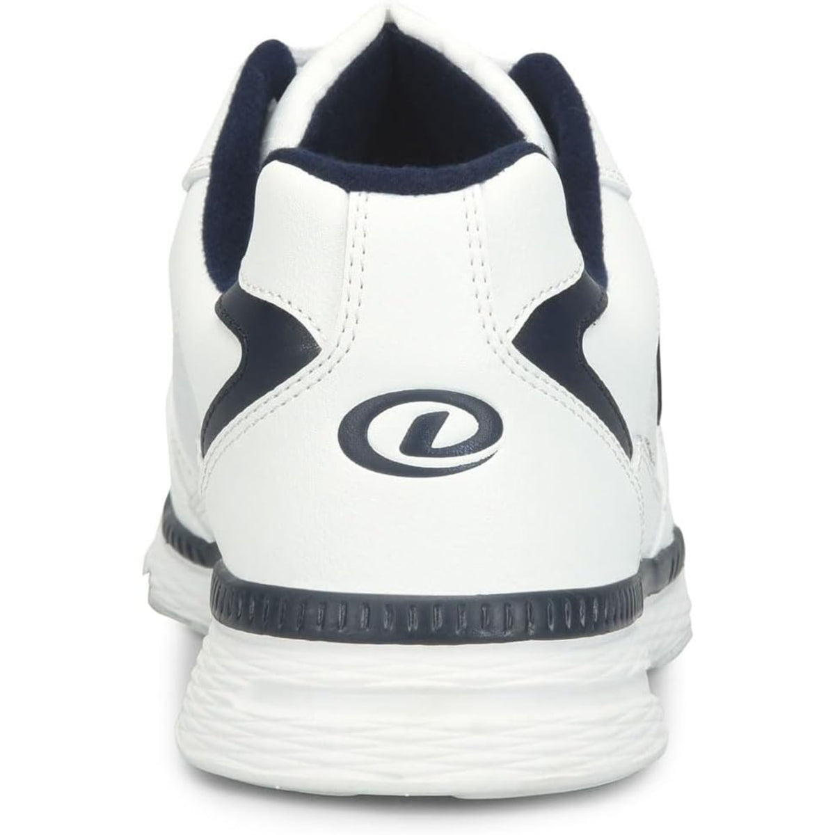 Dexter Mens Ricky V White Blue Wide Bowling Shoes