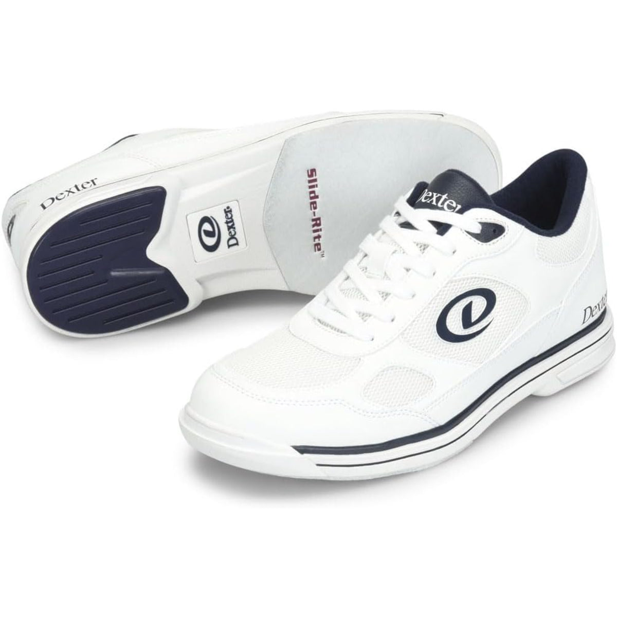 Dexter Randy White Navy Men’s Bowling Shoes