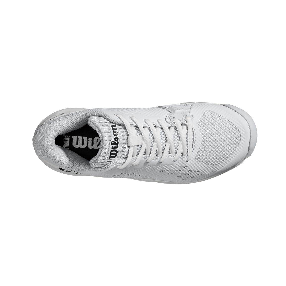 Wilson Rush Pro Ace Womens Tennis Shoes, White/White/Black - alternate view 5