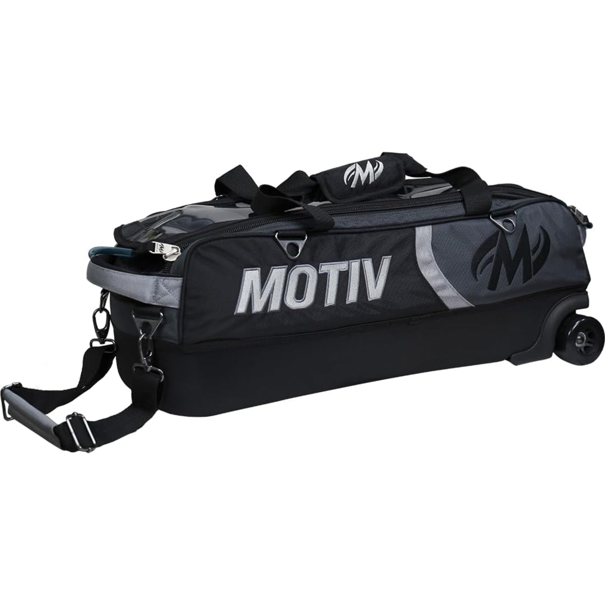 MOTIV Apex 3-Ball Slim Roller Bowling Bag | Compact Gear Transport