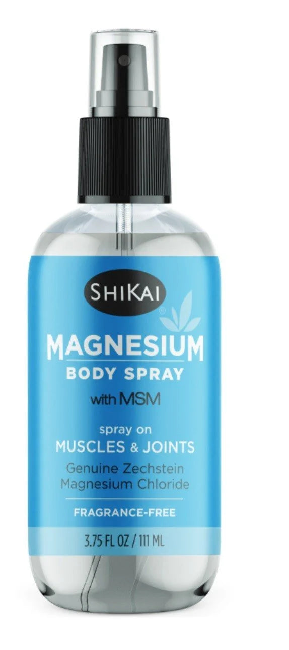 Shikai Magnesium Body Spray, 3.75 fl oz