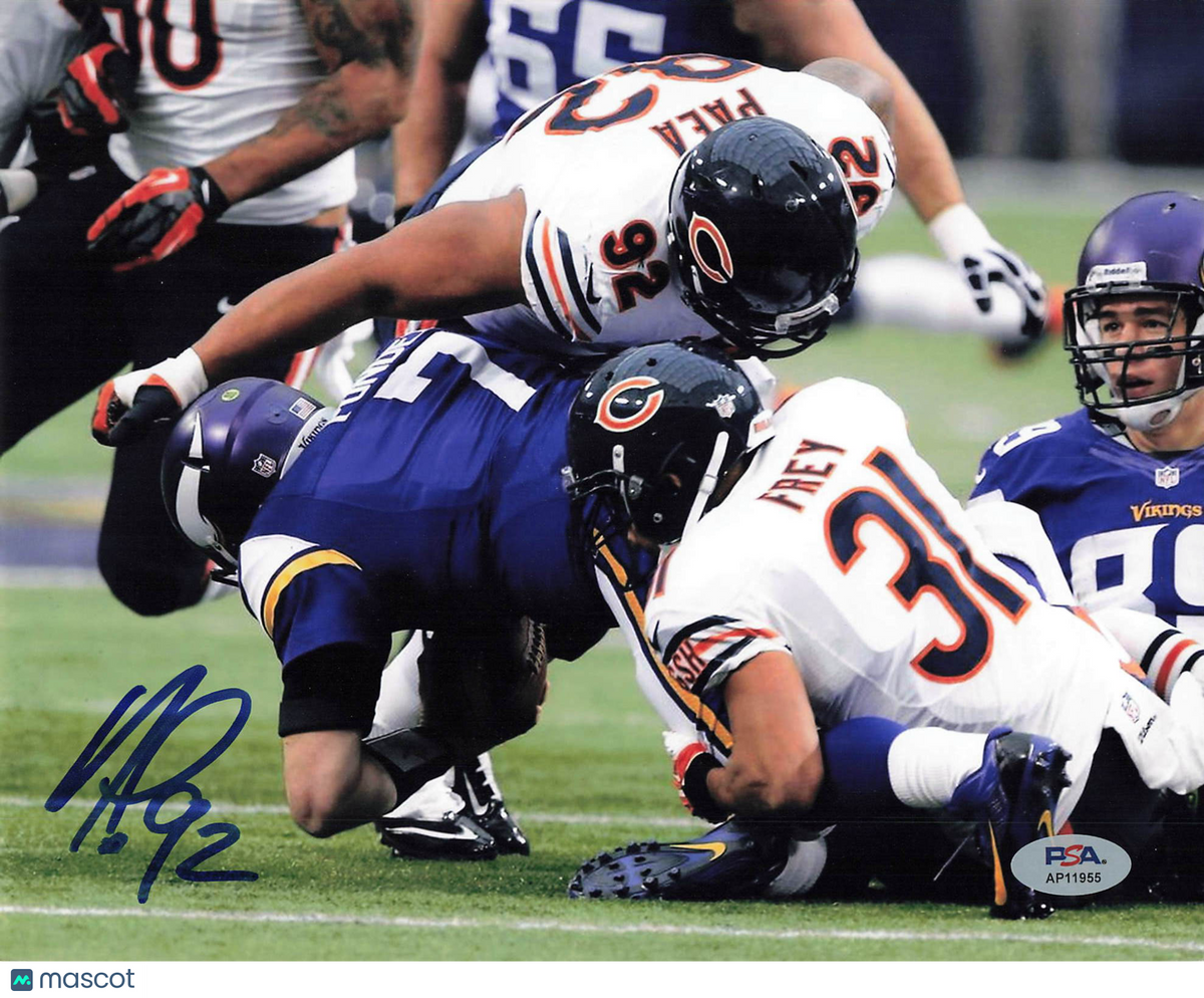 Stephen Paea Chicago Bears Signed 8x10 Photo