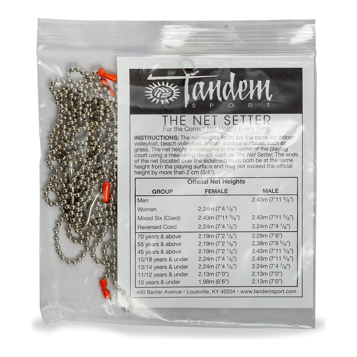 Tandem Sport Volleyball Net Setter - Alternate View 4