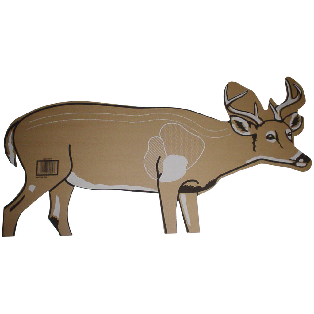Weaknecht Cardboard Deer Target - Front View