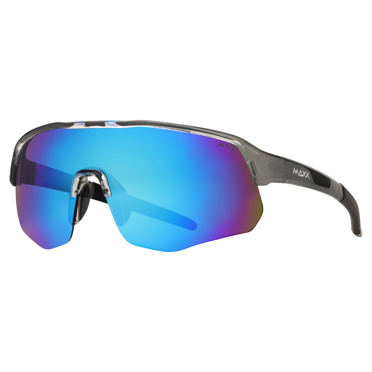 Blue Steel Polarized Shield Sunglasses