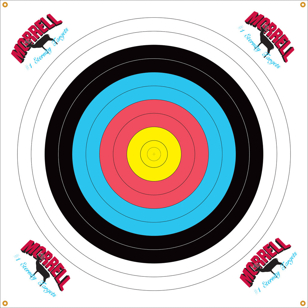 Morrell Polypropylene Target Face in Multi - Front View