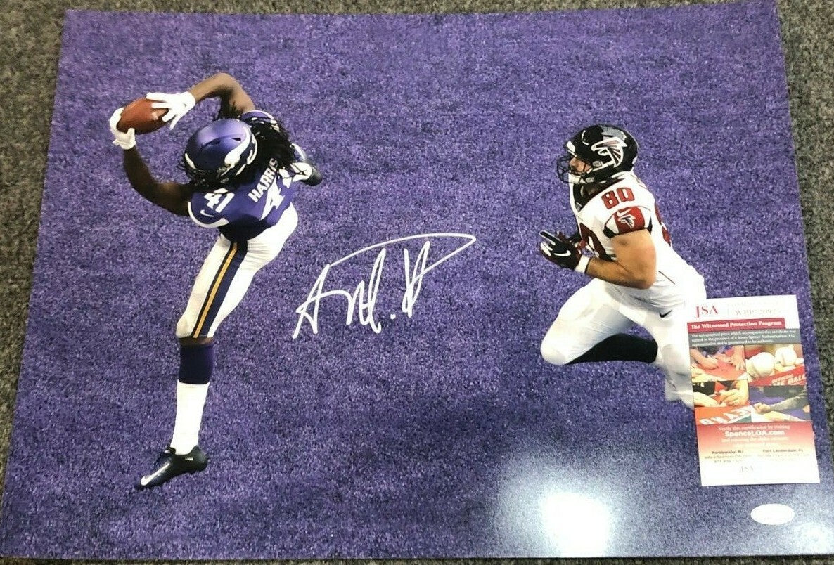 Minnesota Vikings Anthony Harris Autographed Signed 16X20 Photo Jsa  Coa