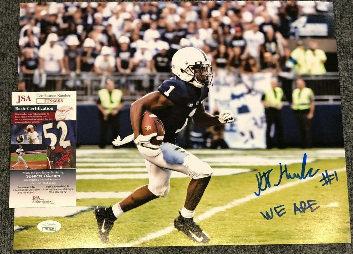 Penn State Kj Hamler Autographed Signed Inscribed 11X14 Photo Jsa Coa