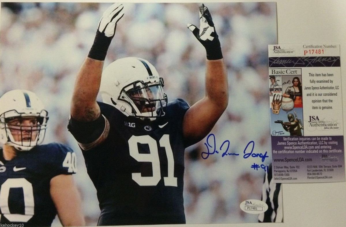 Daquan Jones Autographed Signed Signed Penn State 8X10 Photo Jsa Coa