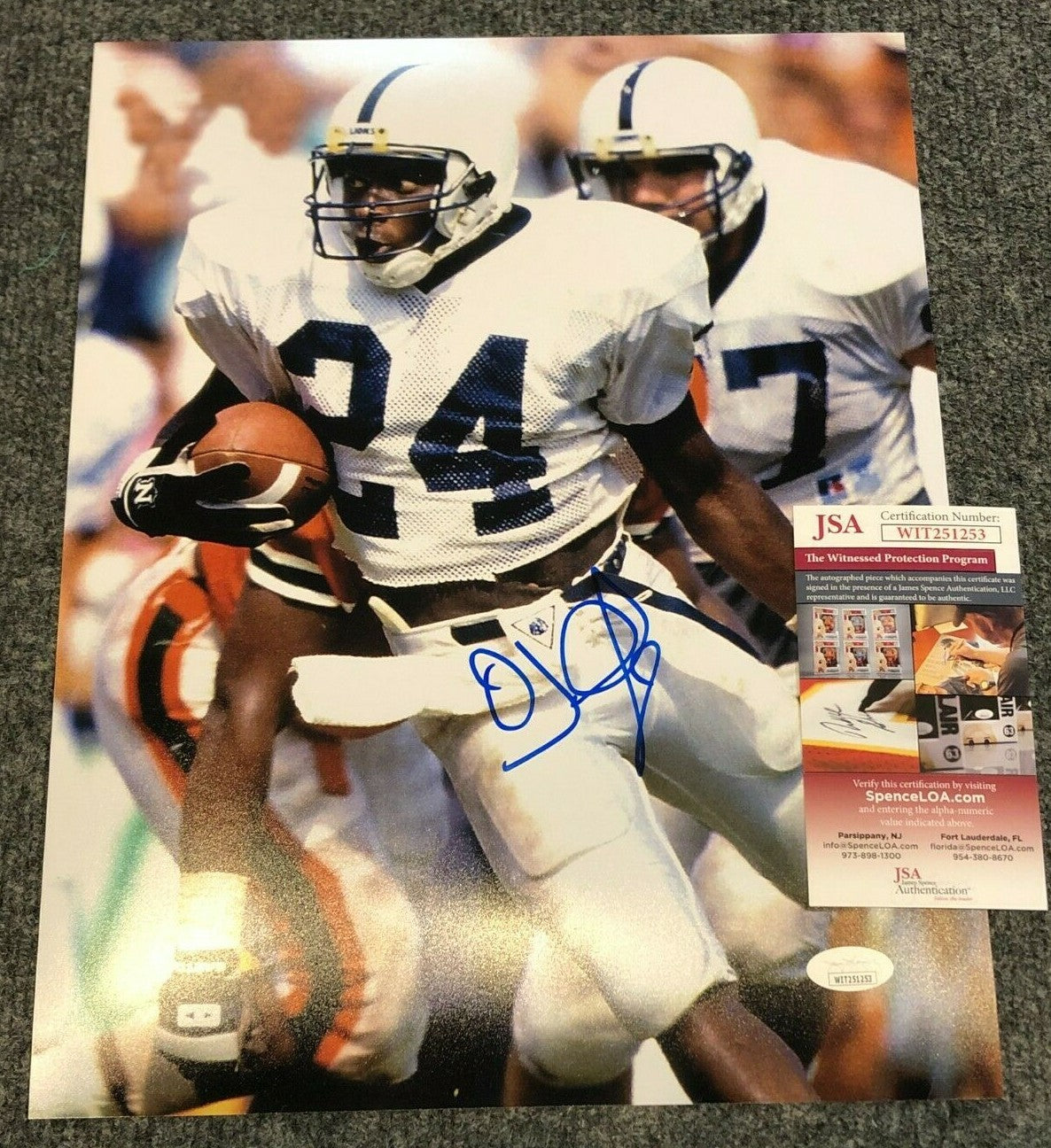 Oj Mcduffie Autographed Signed Inscribed Penn State 11X14 Photo Jsa  Coa