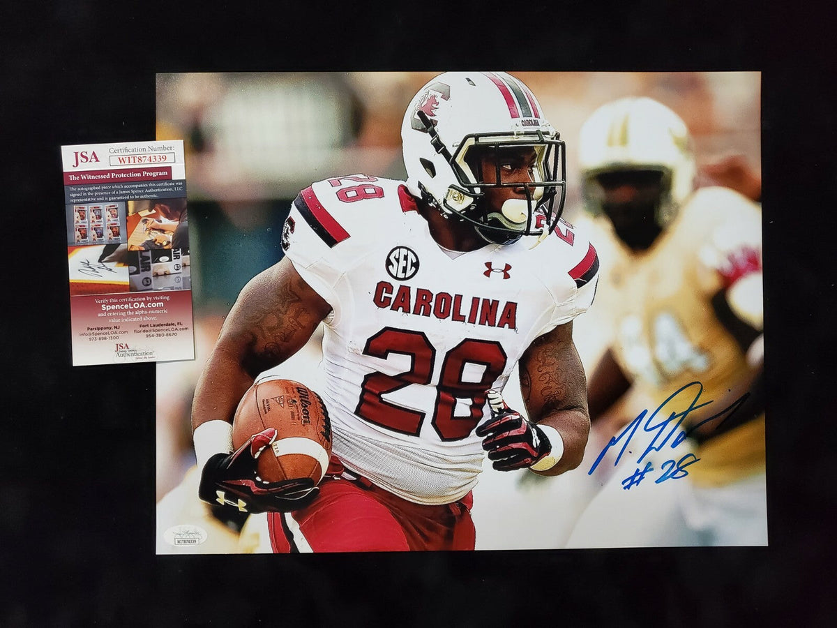 South Carolina Gamecocks Mike Davis Autographed Signed 11X14 Photo Jsa  Coa