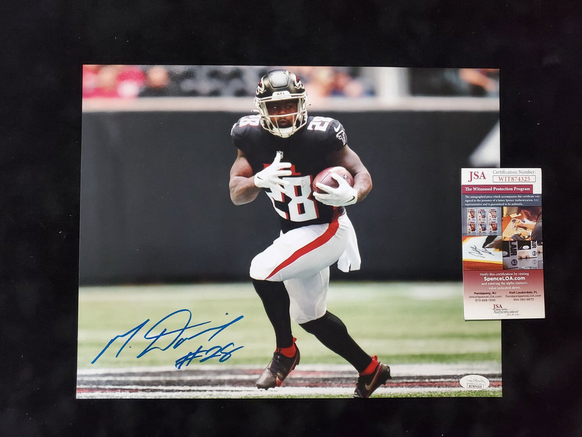Atlanta Falcons Mike Davis Autographed Signed 11X14 Photo Jsa Coa