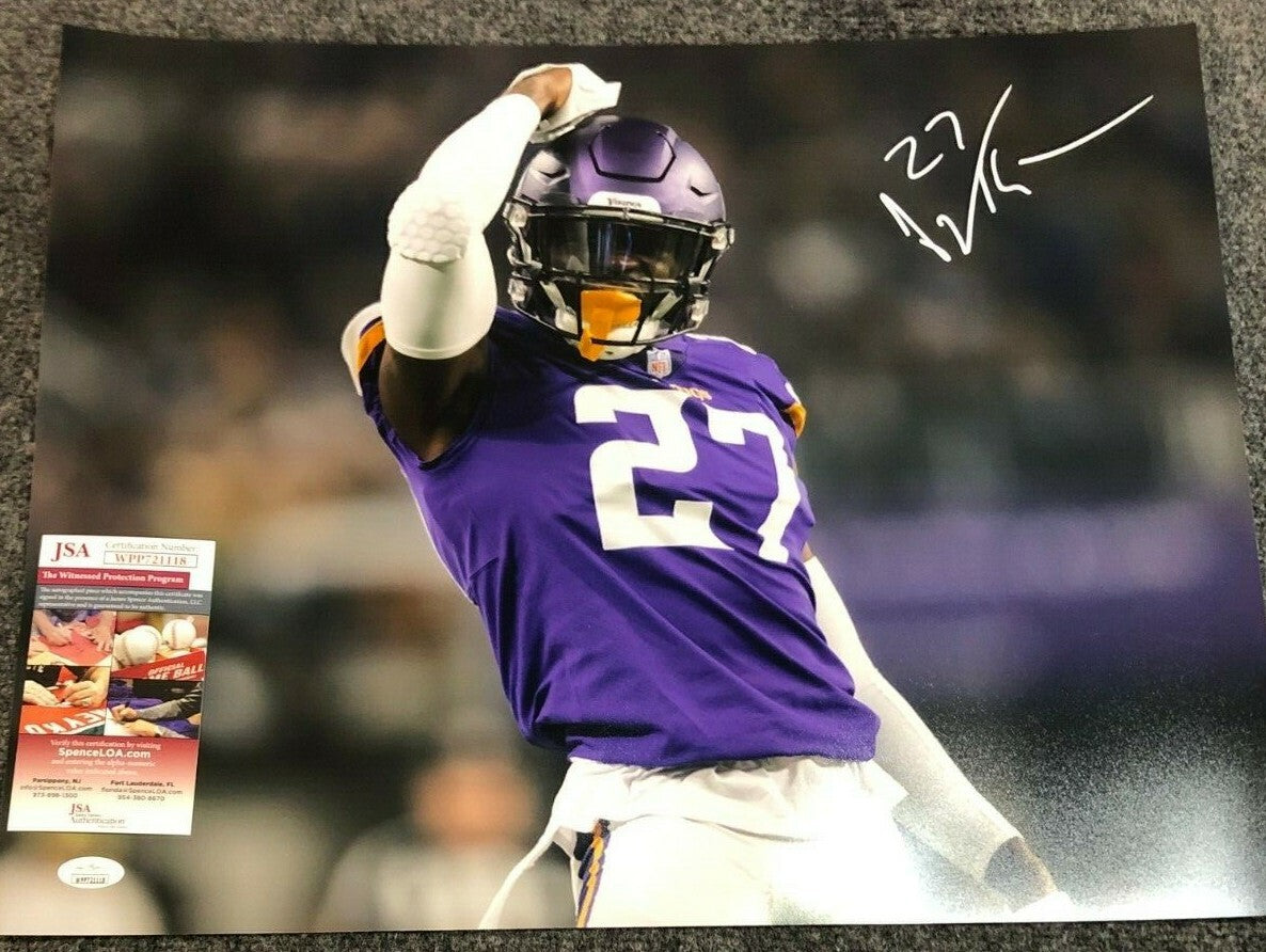 Minnesota Vikings Jayron Kearse Autographed Signed 16X20 Photo Jsa  Coa