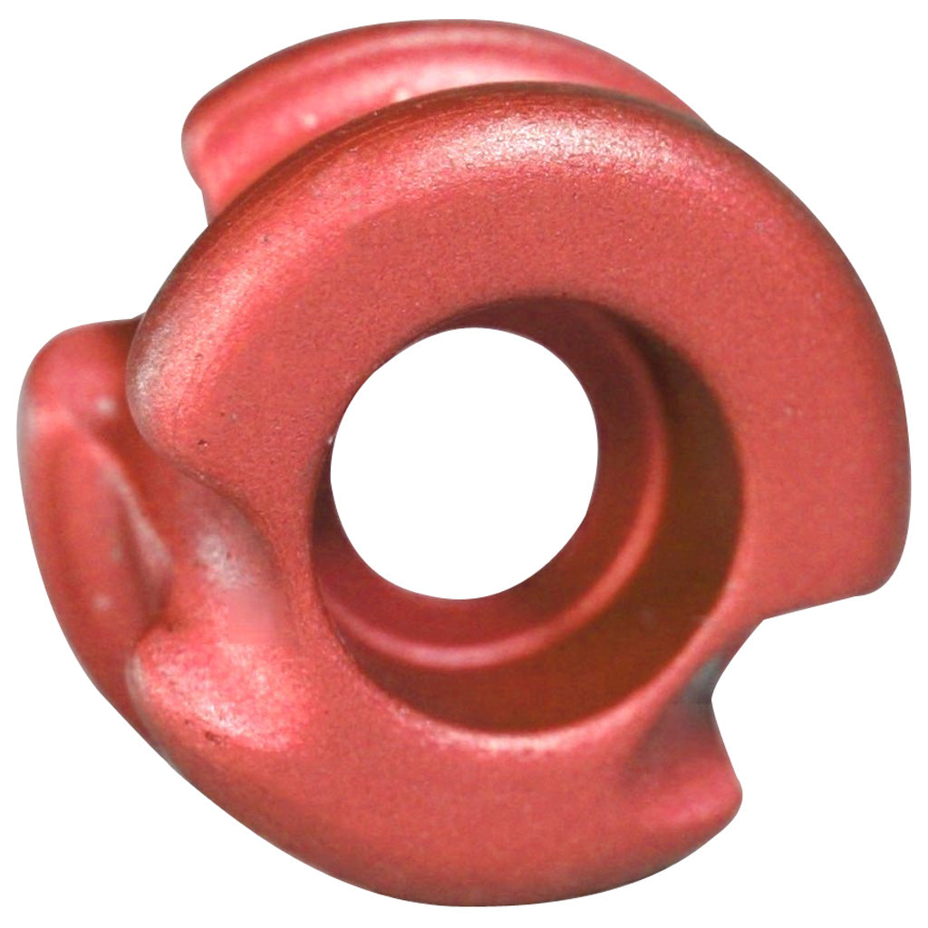 Radical Archery Designs RAD Super Deuce 38 Peep Sight in Red 3/16 in. - Front View