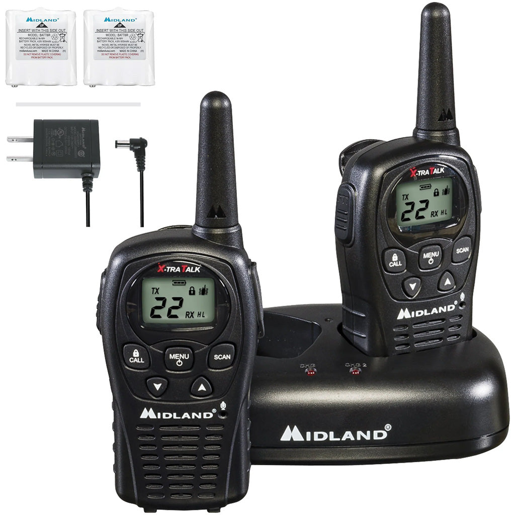 Midland LXT500VP3 2 Way Radio - Front View