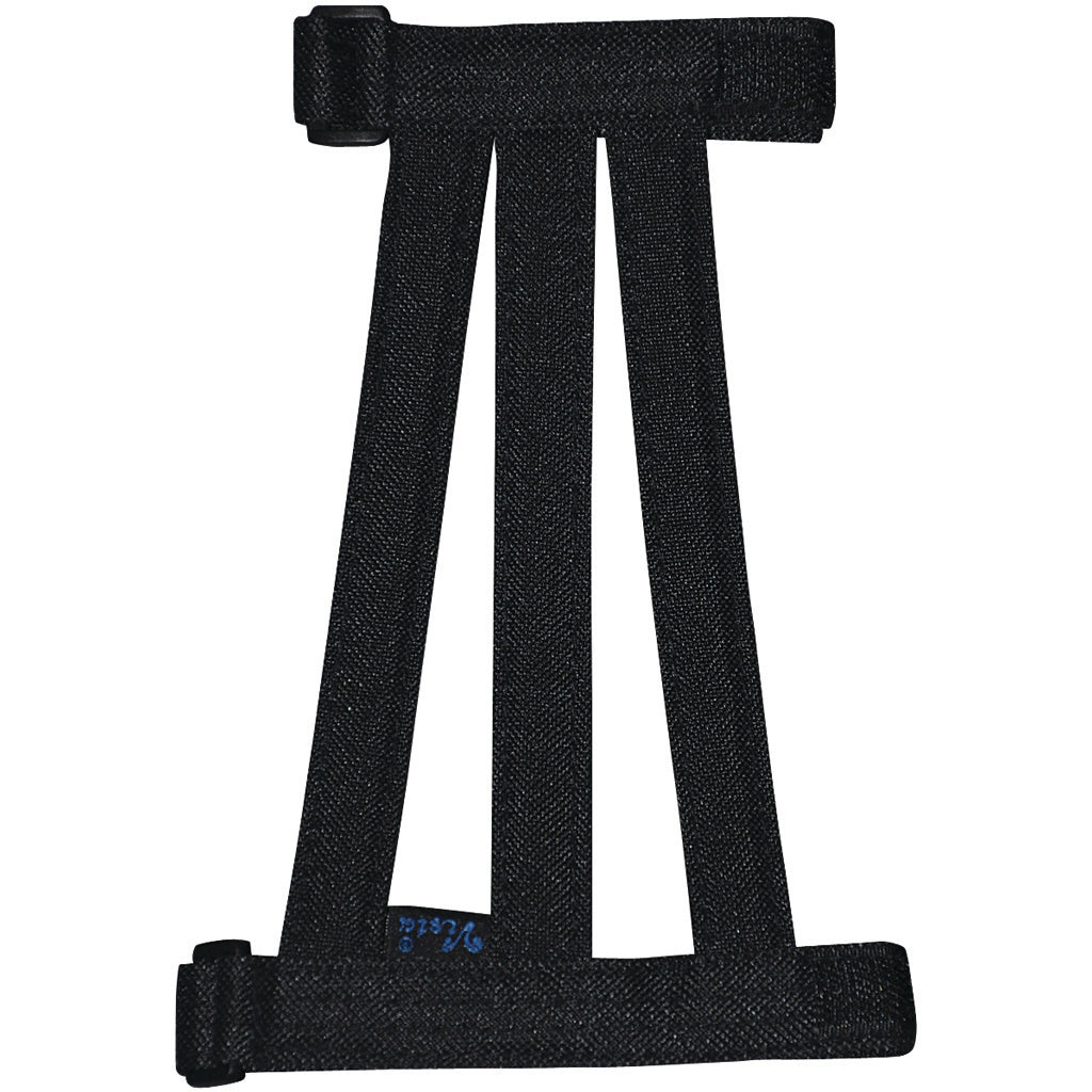 Vista Ultra-Lite Armguard in Black - Front View