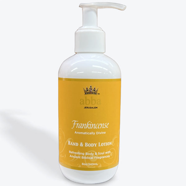 Abba Frankincense Hand and Body Lotion, 8 oz