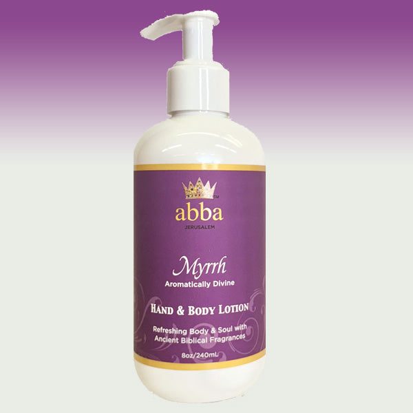 Abba Myrrh Hand and Body Lotion, 8 oz