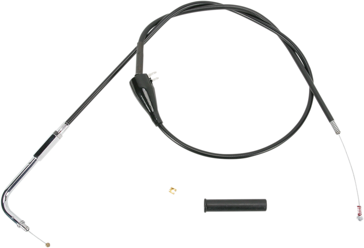 DRAG SPECIALTIES Black Vinyl Idle Cable 38-1/16" Part Number 4341700B