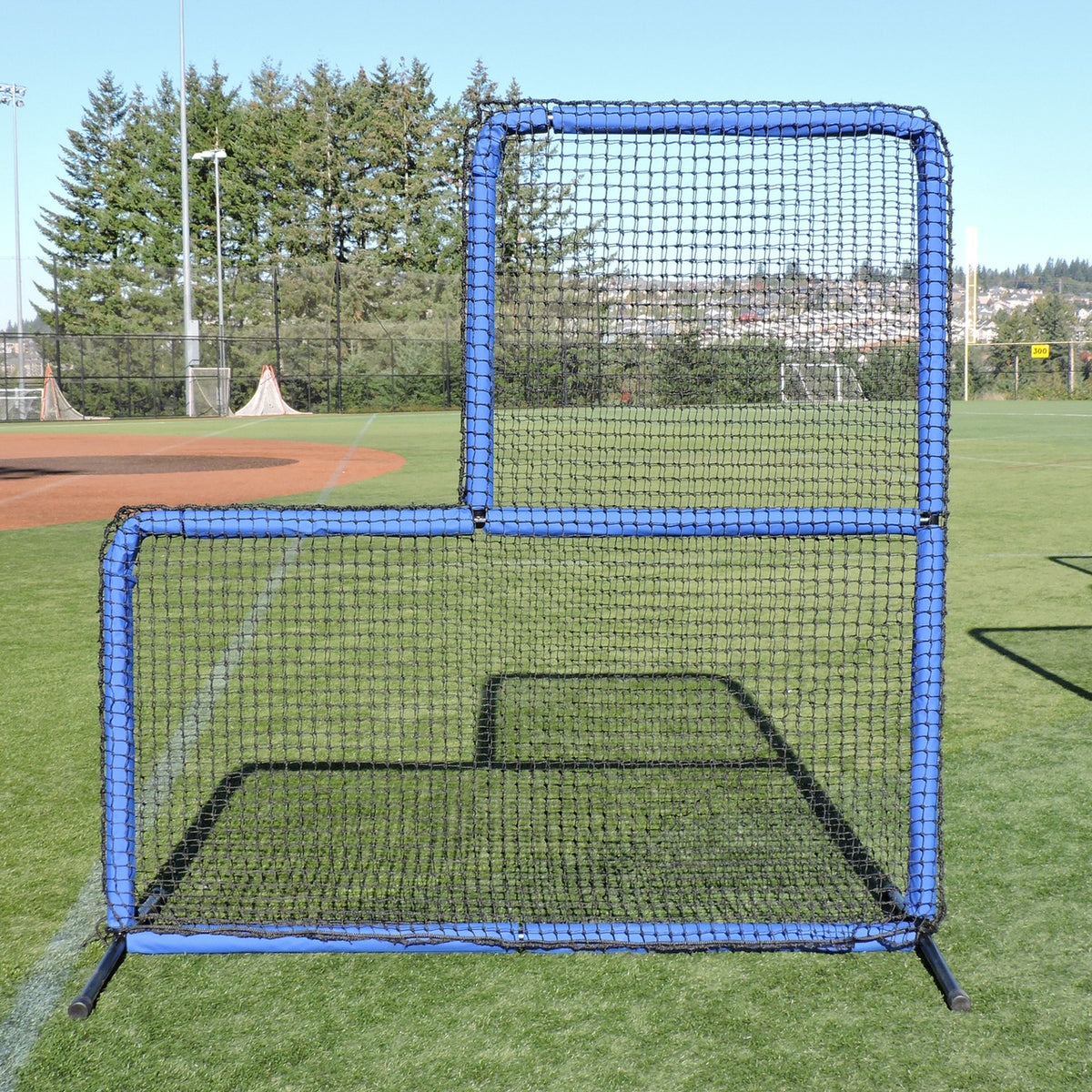 JUGS Protector Blue Series L-Shaped Pitchers Screen, 7 x 7 ft - Alternate View 3