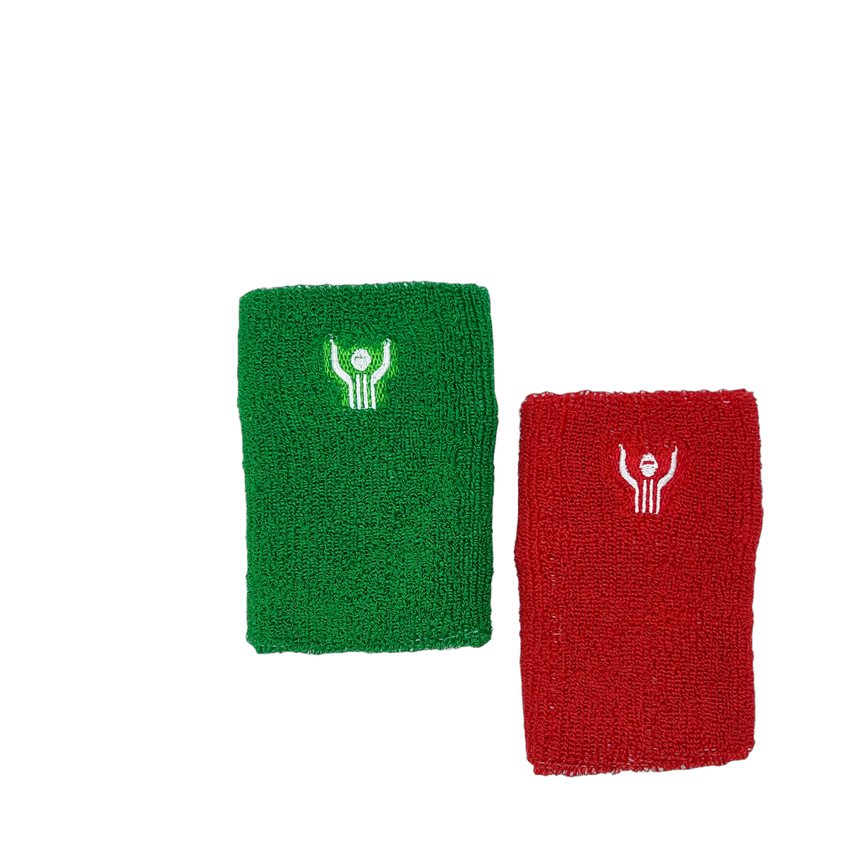 Great Call Athletics Red  Green Wrestling Wrist Bands