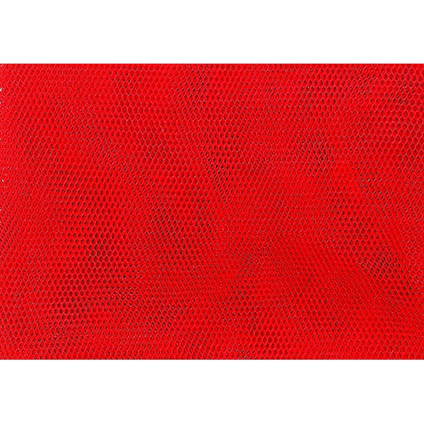 Martin Sports All Purpose Mesh Bag with Drawstring Lock and ID Tag in Red 24 x 36 in - Front View