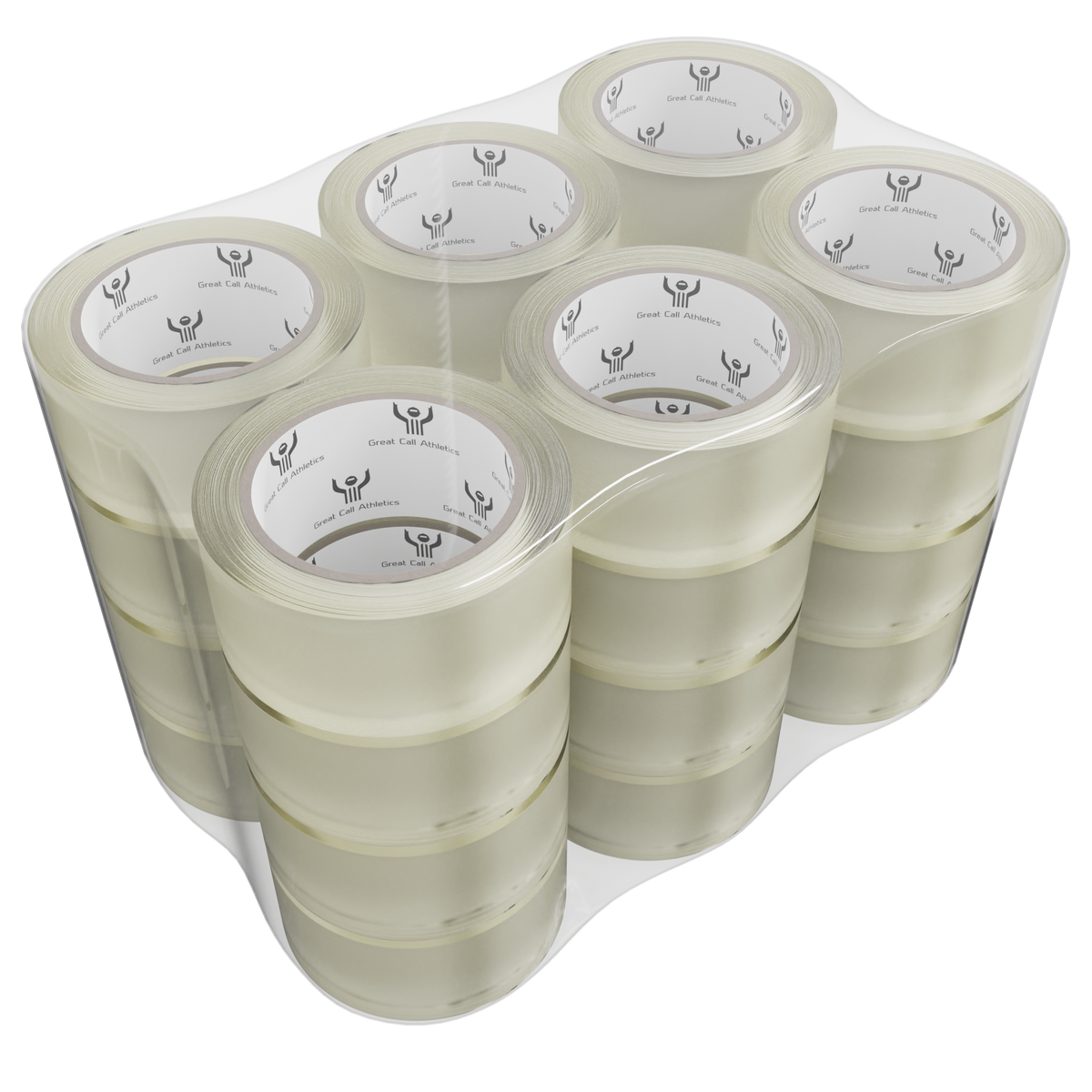 Packaging Tape Clear Heavy Duty Thick Shipping UPS, USPS, FedEx DHL 60 Yards 110 Yards