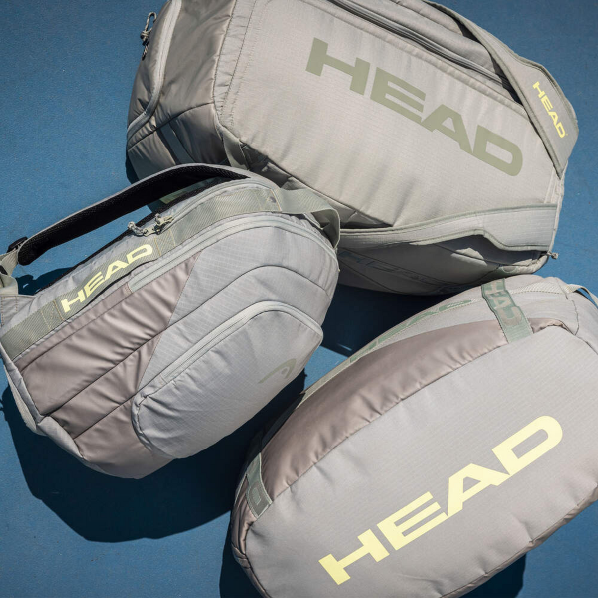 Lifestyle photo of tennis bags from HEAD