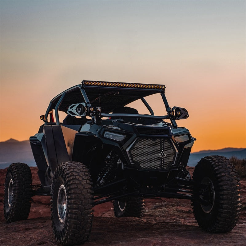 Rigid Industries Revolve 50in Bar w/Amber Trim Ring - View 5