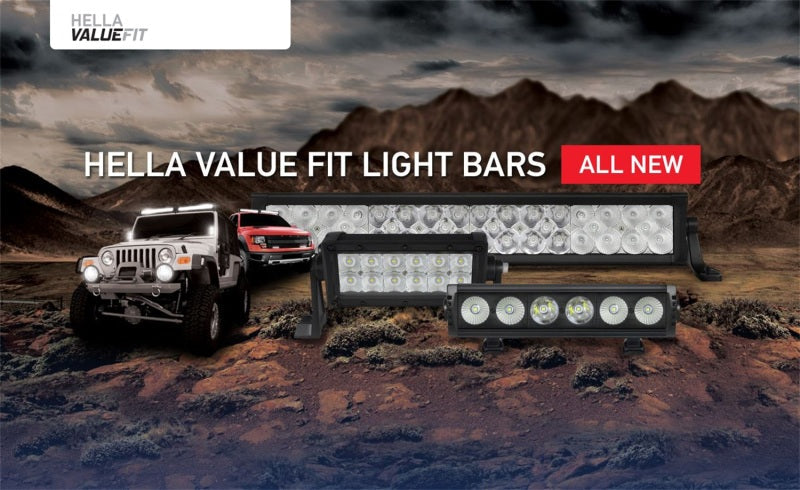 Hella Value Fit Mini 6in LED Light Bar - Spot - View 9
