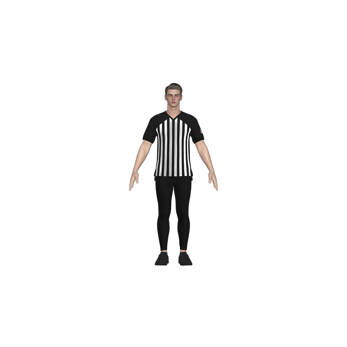 Great Call Athletics Pro Mens NCAA Basketball Referee Shirt