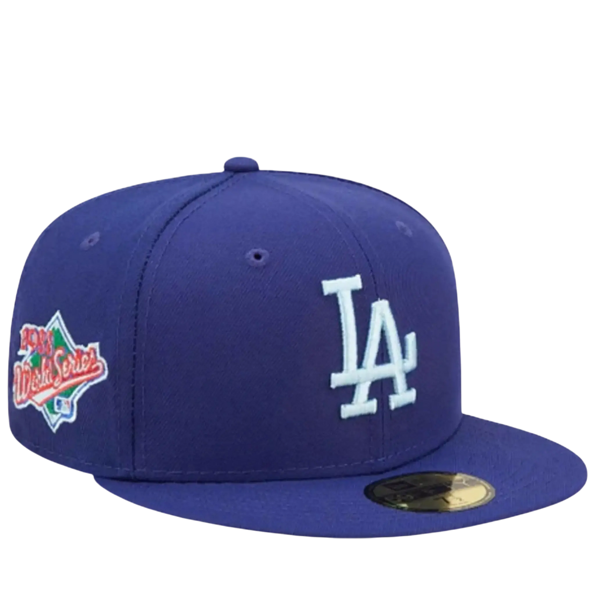 New Era Los Angeles Dodgers Cloud Under Men's Fitted Hat — Blue