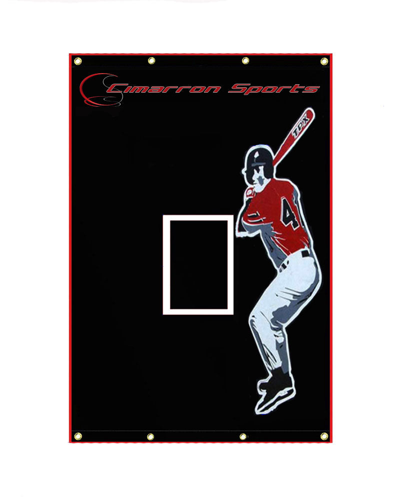 Cimarron 4x6 Vinyl Backstop - Alternate View 5