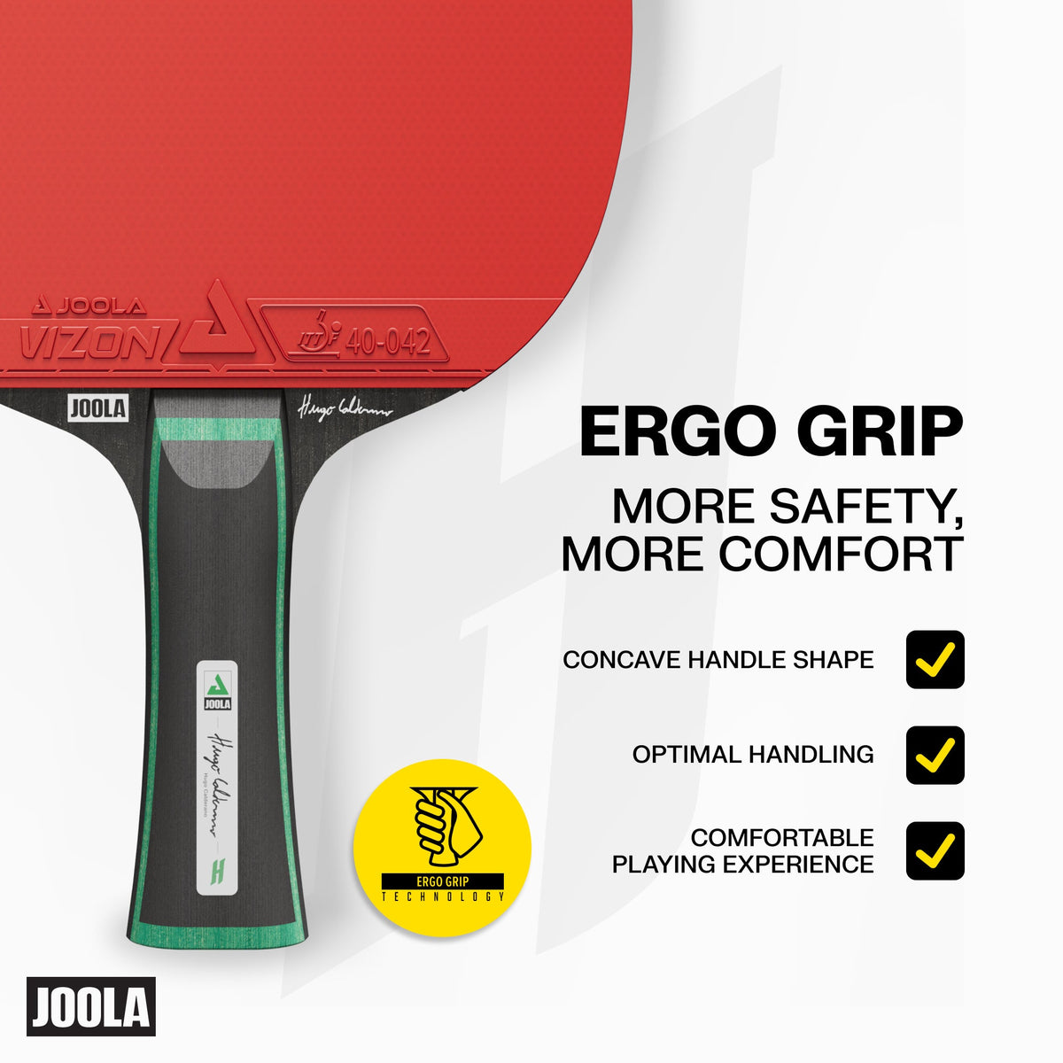 JOOLA Hugo Calderano Duo Pro Table Tennis Racket Set product image