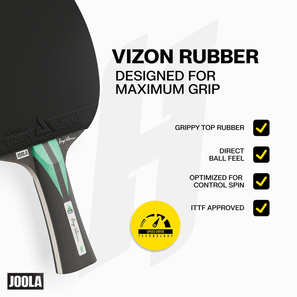 JOOLA Hugo Calderano Carbon Speed Table Tennis Set product image