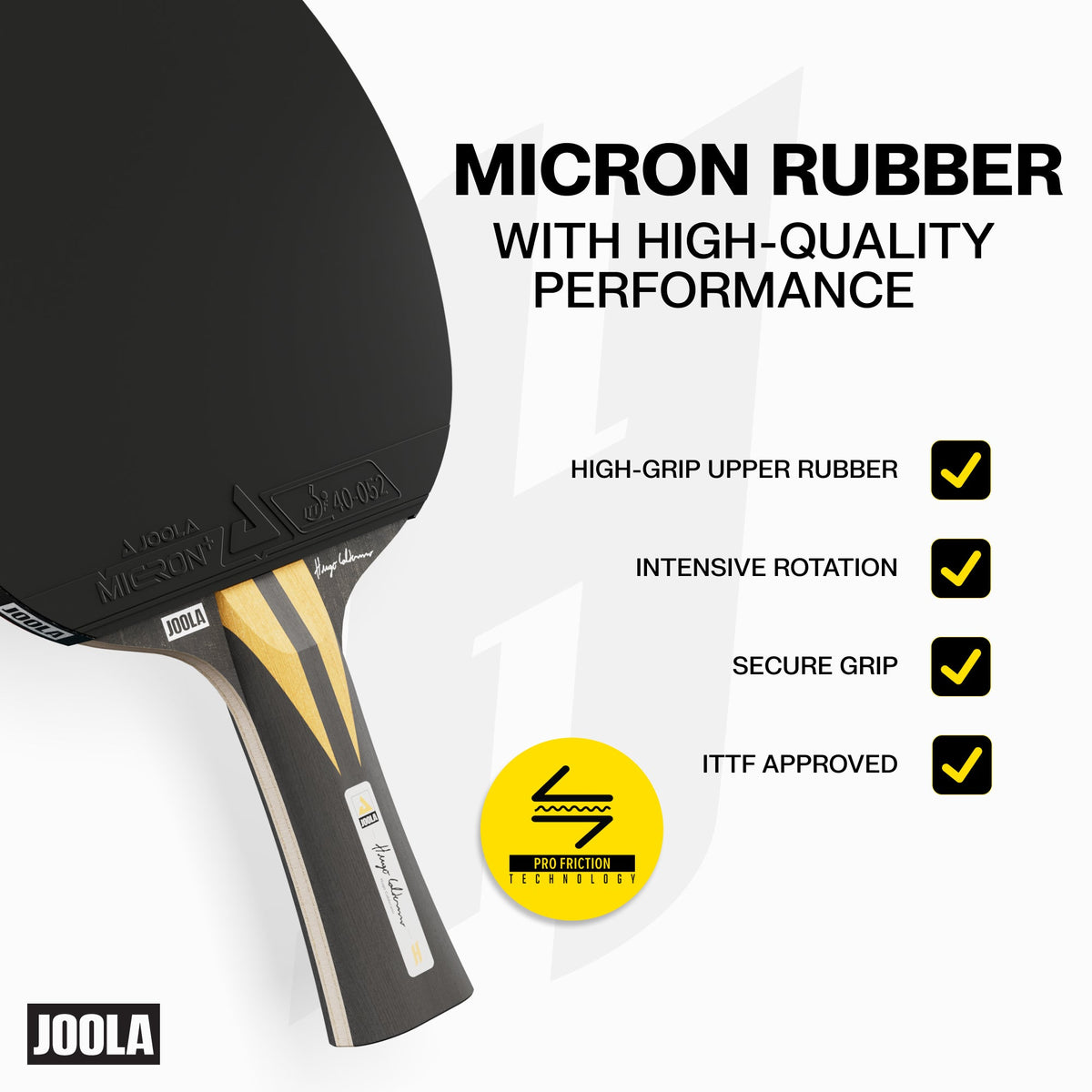 JOOLA Hugo Calderano Infinity Carbon Table Tennis Racket product image