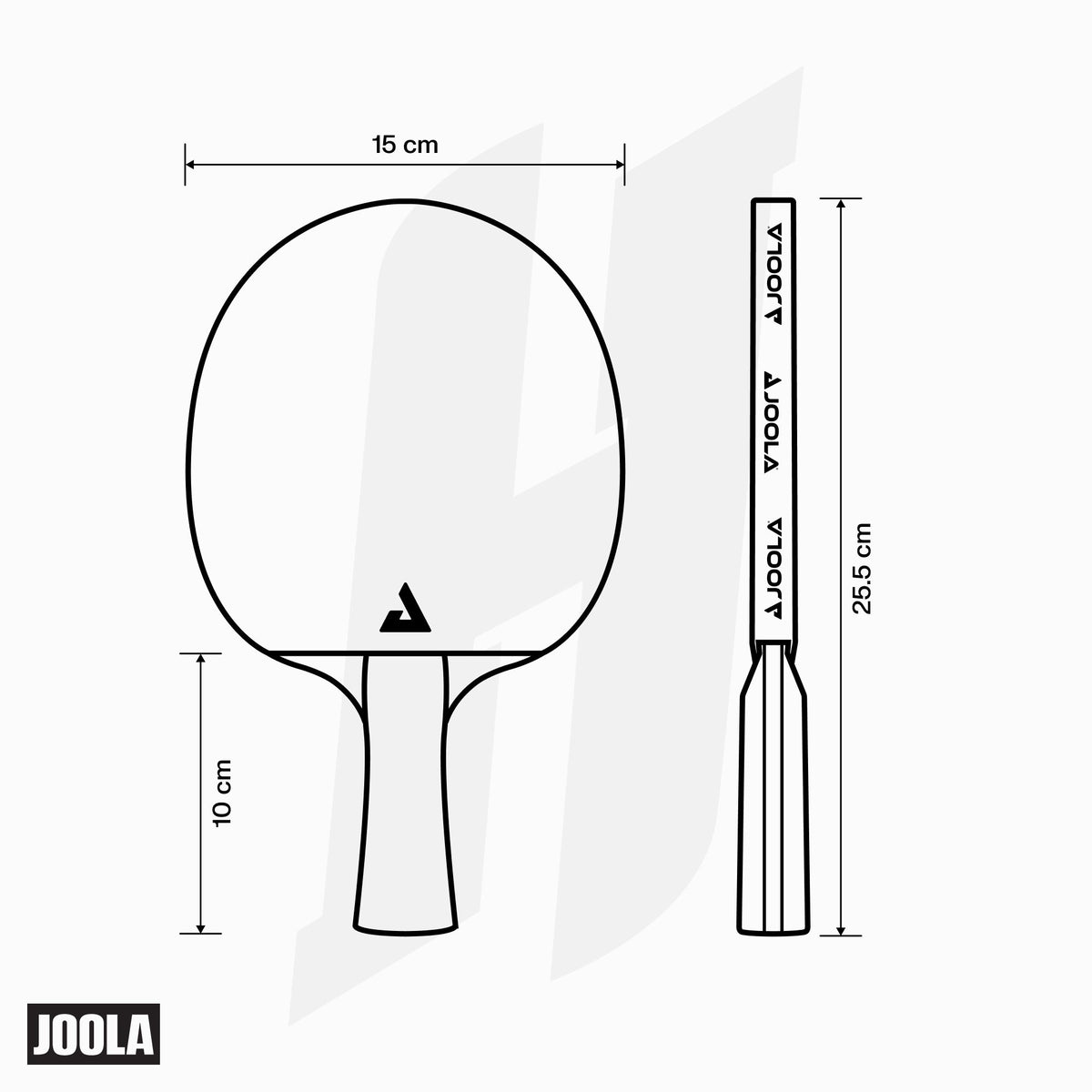 JOOLA Hugo Calderano Infinity Carbon Table Tennis Racket product image