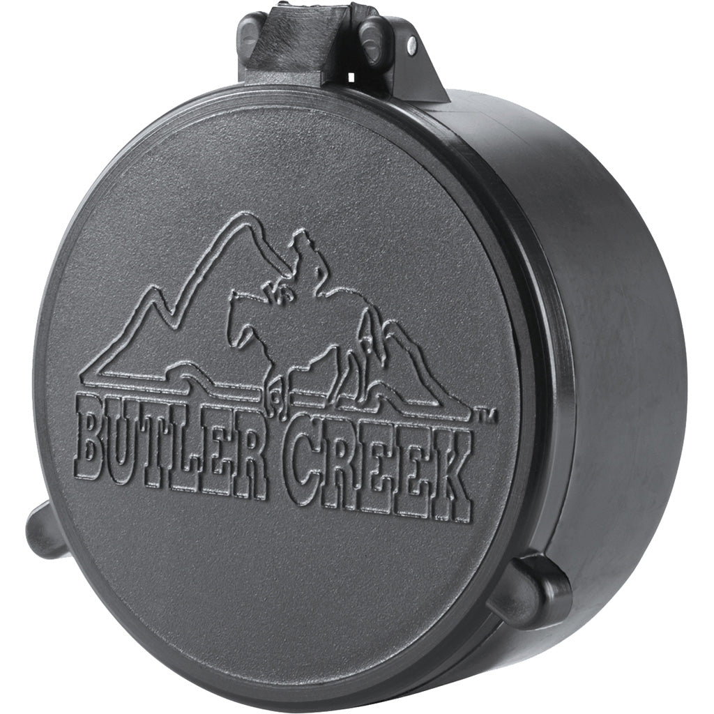 Butler Creek Flip-Open Scope Cover in Size 10 Objective - Front View