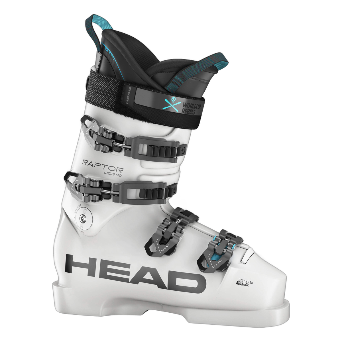 Head Raptor WCR 90 White Ski Boots - official product view