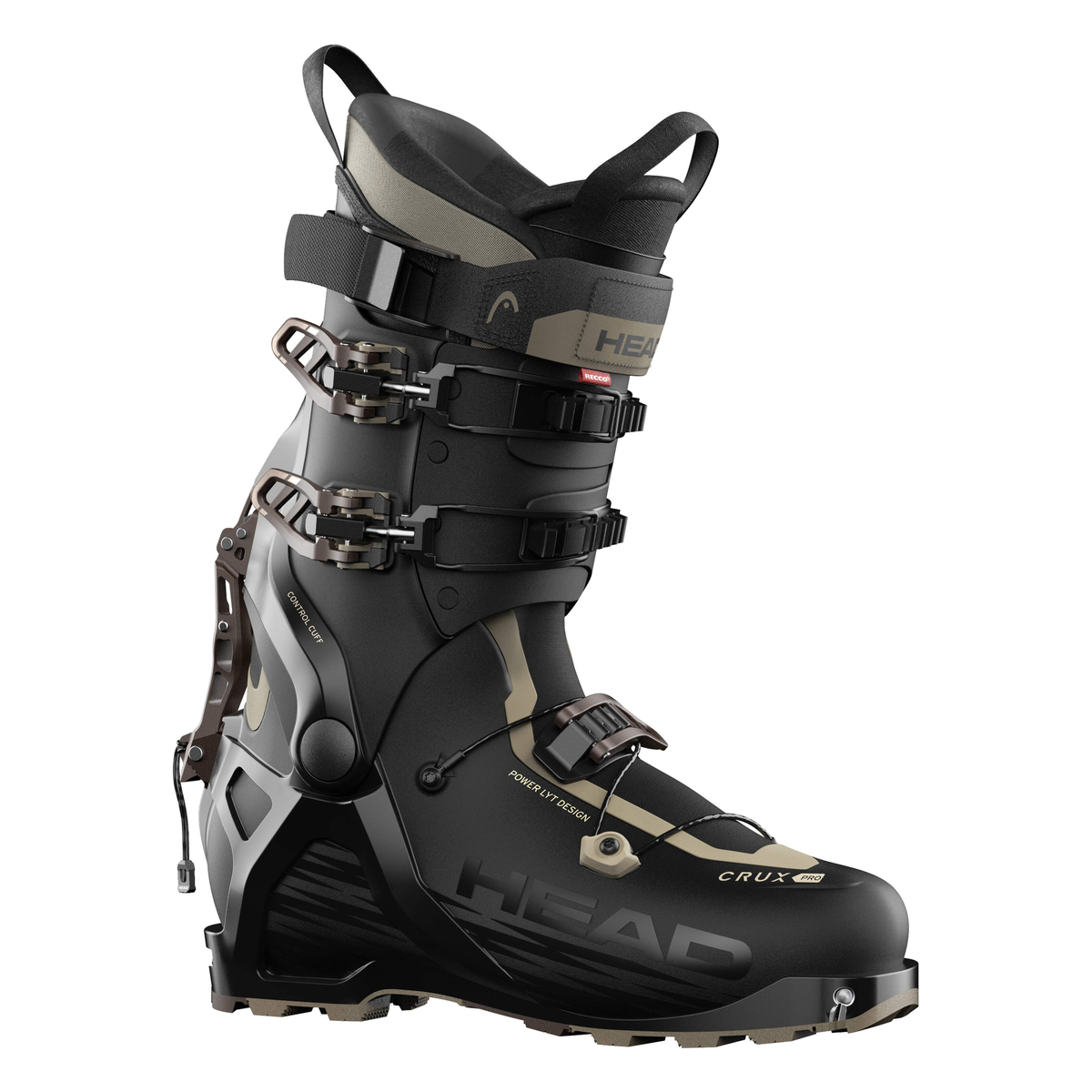 Head Crux Pro Black Ski Boots - official product view