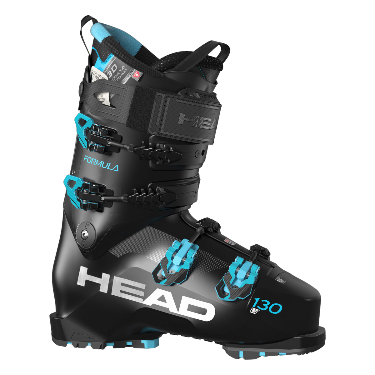 Head Formula 130 LV GW Black-Speedblue Ski Boots - official product view