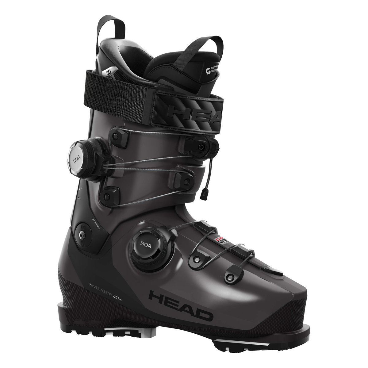 Head Kaliber 110 MV GW BOA2 Anthracite/Black Ski Boots - official product view
