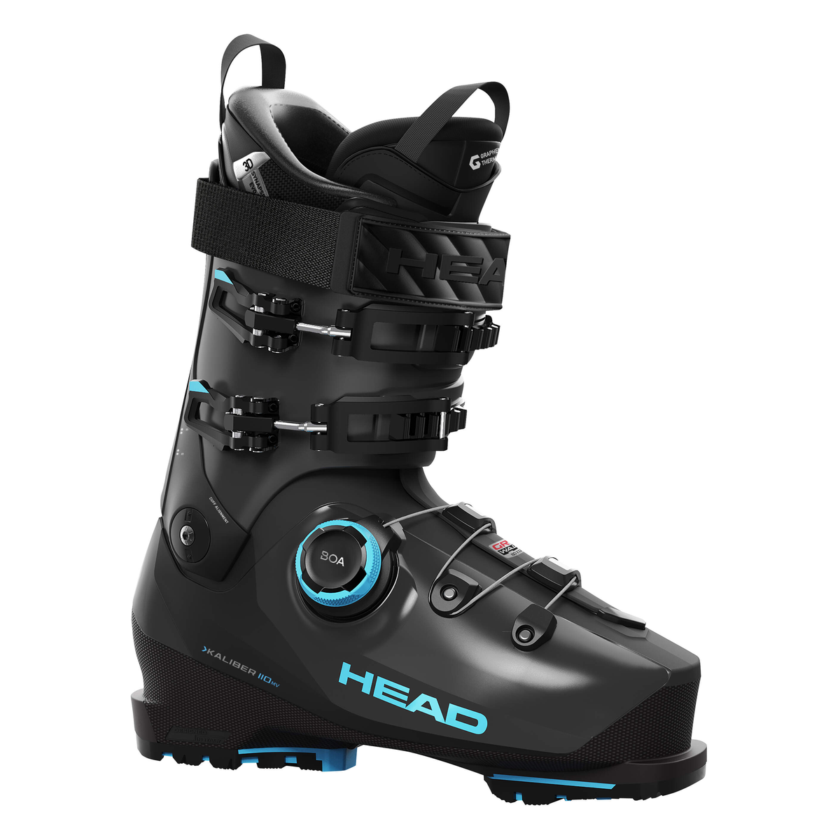 Head Kaliber 110 MV GW BOA Anthr.-Speedblue Ski Boots - official product view