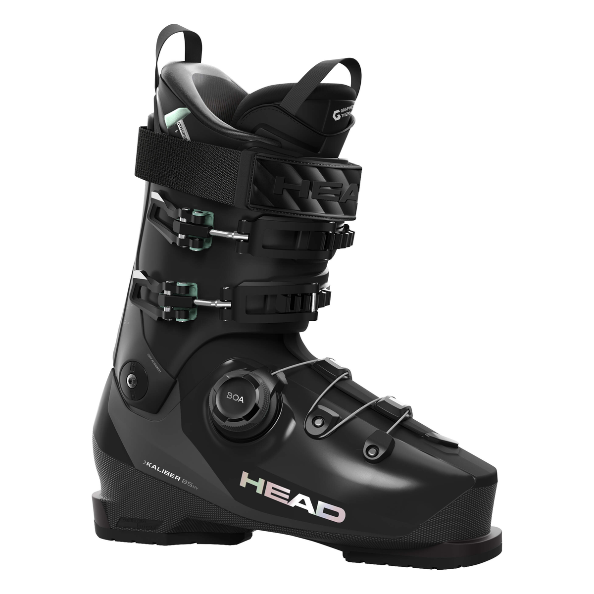 Head Kaliber 85 W MV BOA Black Ski Boots - official product view